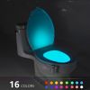 1pc Toilet Backlight Motion Sensor Toilet Seat Lights Smart LED Night Light For Bathroom